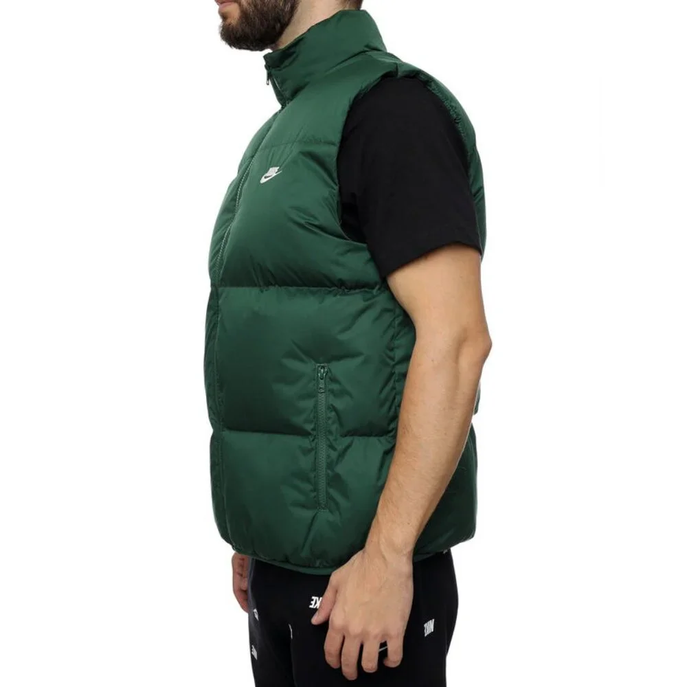 Nike Sportswear Club Primaloft Water-Repellent Puffer Vest Men’s Size M Green